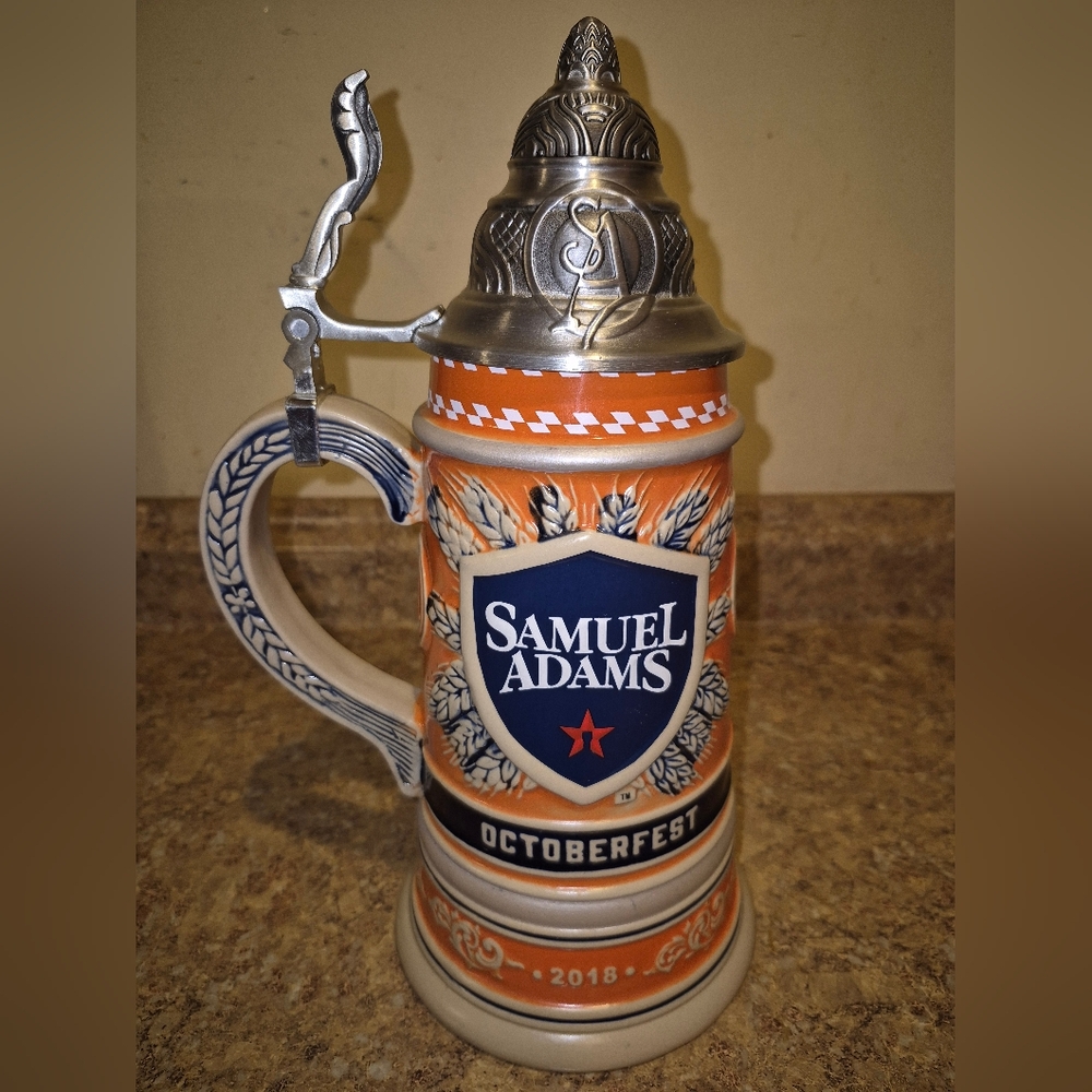 Samuel Adams Limited Edition 2018 Octoberfest Beer Stein